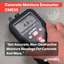 Tramex Concrete Moisture Encounter CME5 | Meter for Measuring Moisture Content in Concrete Floor, Slabs & Screeds