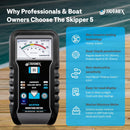 Tramex Skipper 5 Boat Moisture Meter SMM5 | Marine Instrument for Measuring Moisture Content in Wood & Glass-Reinforced Plastic (GRP)