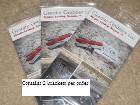 Granite Grabbers Dishwasher Mounting Brackets - Kraydad's Cables and Parts