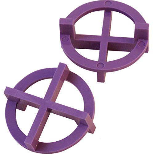 3/32" Tavy 4-Corner View Tile Spacers Box 500 pcs (purple)