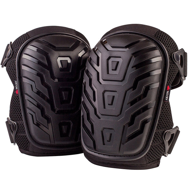Professional Knee Pads with Heavy Duty Foam Padding and Comfortable Gel Cushion