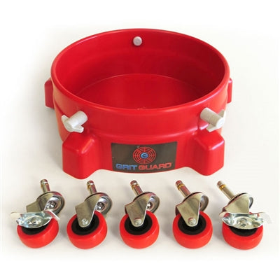 Grit Guard Bucket Dolly - Red