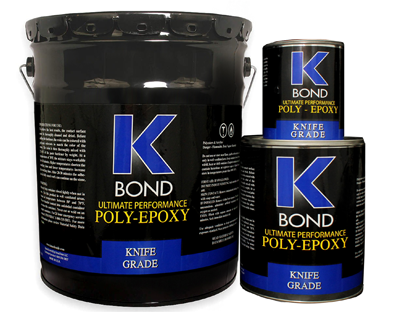 K-Bond POLY-EPOXY Stone Adhesive - Knife Grade -  100% vinyl ester adhesive.